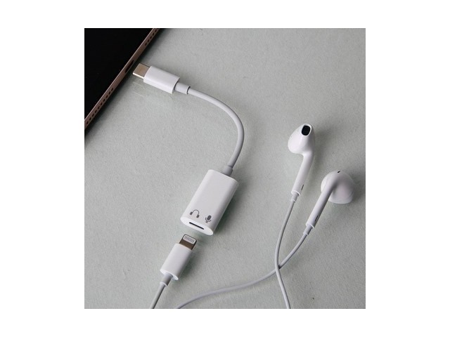 [아이폰 젠더 변환 8핀 to c타입 이어폰] 추천합니다 라이트닝 8핀 to usb c 타입 화이트 젠더 라이트닝 이어폰 사용