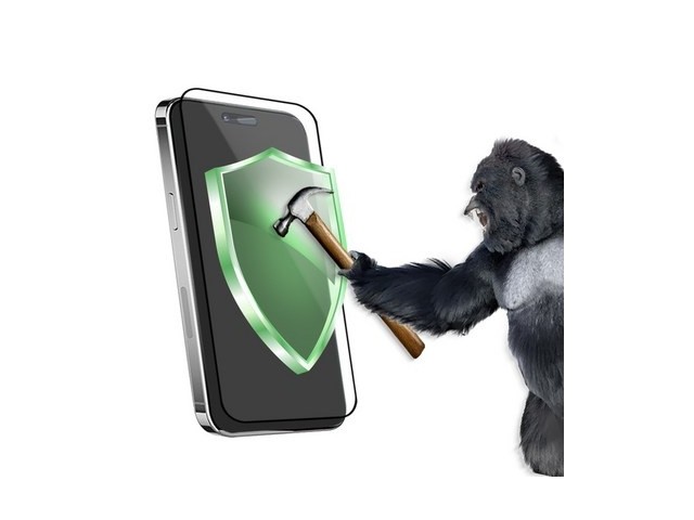 [아이폰 프로맥스 14 보호필름] 인터넷 특가 렉스 아이폰 코닝 고릴라 글라스 고경도 강화유리 휴대폰 액정보호 필름