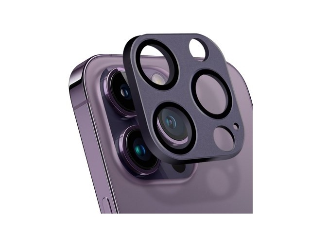 [아이폰 14 pro 카메라 보호 케이스] 찾던 제품 아이몰 카메라 렌즈 일체형 풀커버 강화유리 메탈 보호필름 퍼플